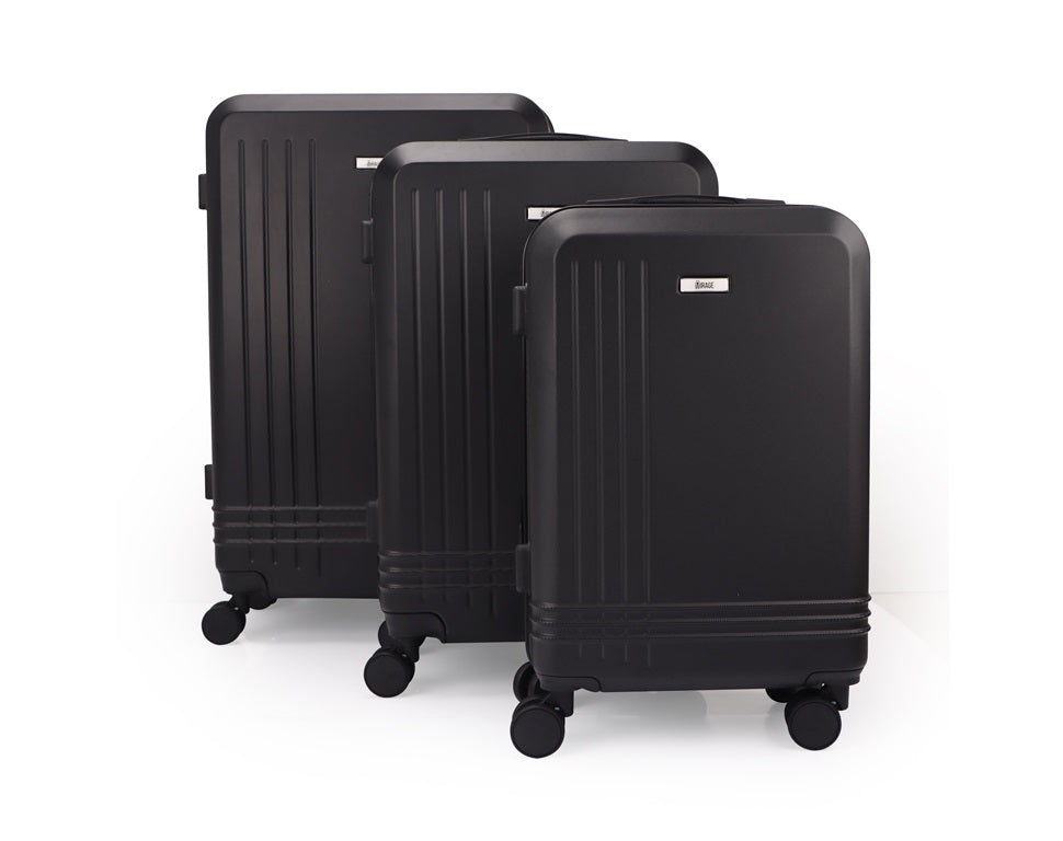 Mirage Alisa ABS Hard shell Lightweight 3 Piece Luggage Set - Stiles Supply Co.