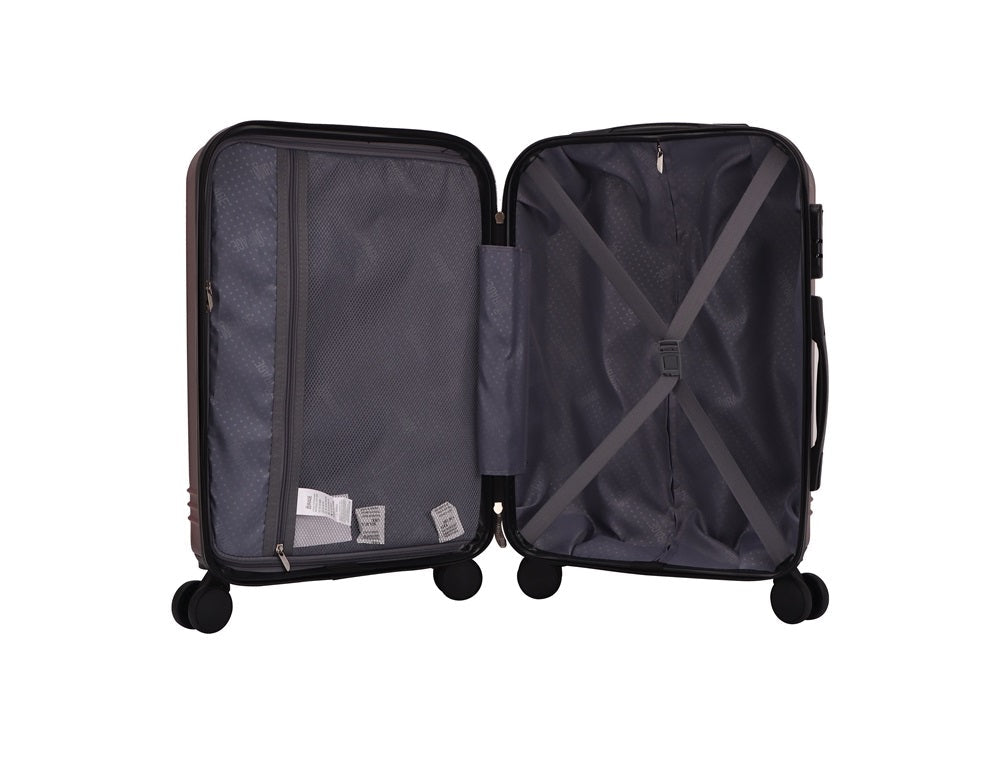 Mirage Alisa ABS Hard shell Lightweight 3 Piece Luggage Set - Stiles Supply Co.