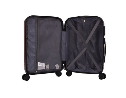 Mirage Alisa ABS Hard shell Lightweight 3 Piece Luggage Set - Stiles Supply Co.