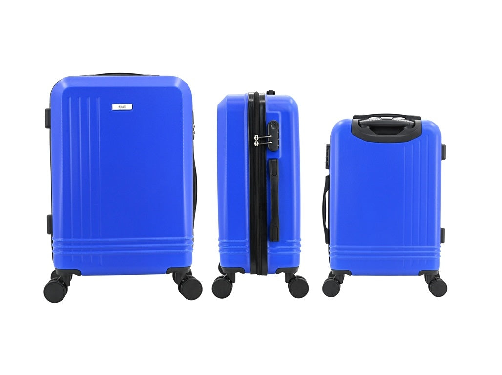 Mirage Alisa ABS Hard shell Lightweight 3 Piece Luggage Set - Stiles Supply Co.