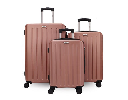 Mirage Noble Hard Shell Lightweight 3 Piece Luggage Set - Stiles Supply Co.