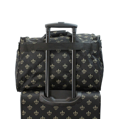 American Flyer Fleur de Lis 3-Piece Spinner Luggage Set