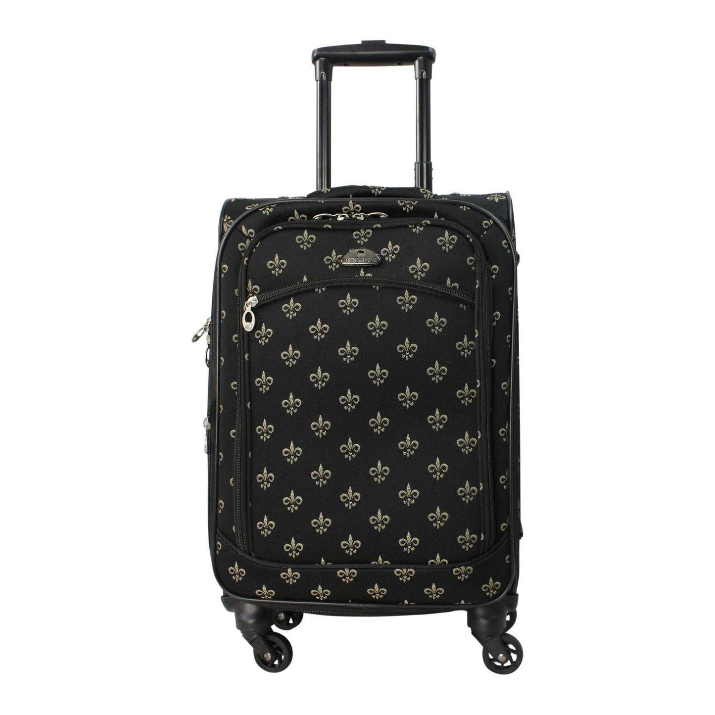 American Flyer Fleur de Lis 3-Piece Spinner Luggage Set