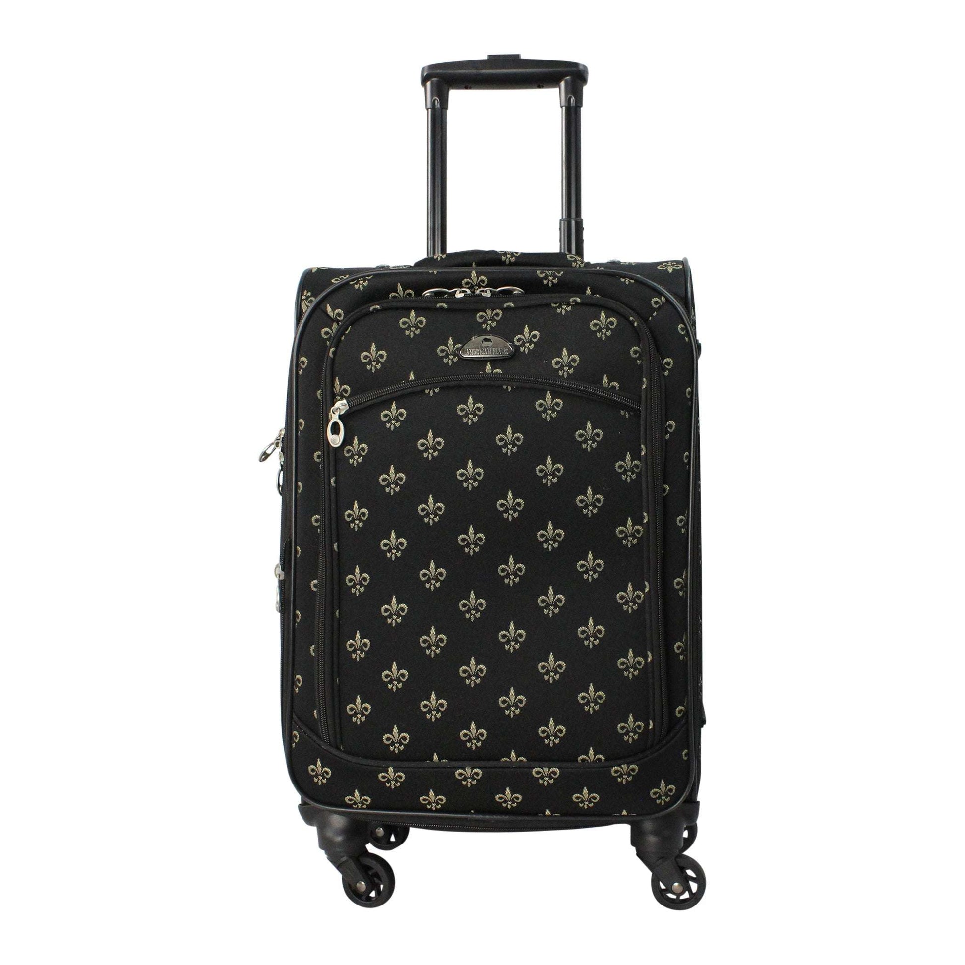 American Flyer Fleur de Lis 3-Piece Spinner Luggage Set
