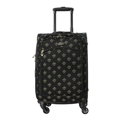 American Flyer Fleur de Lis 3-Piece Spinner Luggage Set