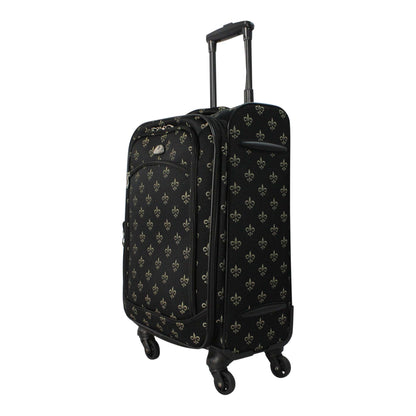 American Flyer Fleur de Lis 3-Piece Spinner Luggage Set