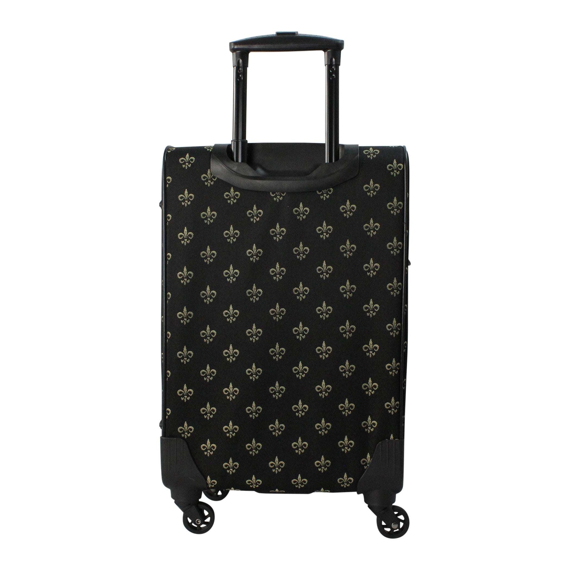 American Flyer Fleur de Lis 3-Piece Spinner Luggage Set