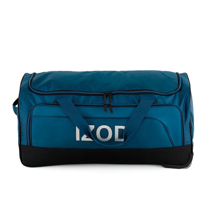 IZOD Katy Lightweight Soft Shell Rolling Duffel Bag with Wheels and Telescopic Handle – Travel-Ready Luggage Duffel