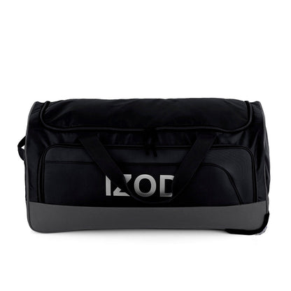 IZOD Katy Lightweight Soft Shell Rolling Duffel Bag with Wheels and Telescopic Handle – Travel-Ready Luggage Duffel