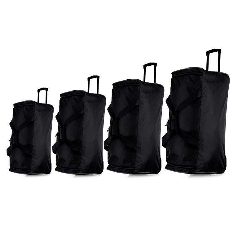 IZOD Katy Lightweight Soft Shell Rolling Duffel Bag with Wheels and Telescopic Handle – Travel-Ready Luggage Duffel