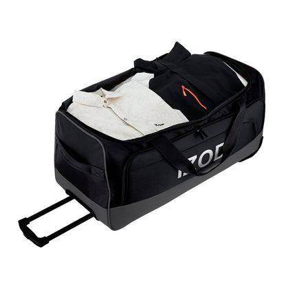 IZOD Katy Lightweight Soft Shell Rolling Duffel Bag with Wheels and Telescopic Handle – Travel-Ready Luggage Duffel
