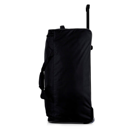 IZOD Katy Lightweight Soft Shell Rolling Duffel Bag with Wheels and Telescopic Handle – Travel-Ready Luggage Duffel