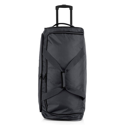 IZOD Katy Lightweight Soft Shell Rolling Duffel Bag with Wheels and Telescopic Handle – Travel-Ready Luggage Duffel