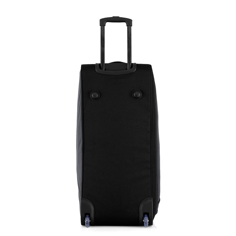 IZOD Katy Lightweight Soft Shell Rolling Duffel Bag with Wheels and Telescopic Handle – Travel-Ready Luggage Duffel