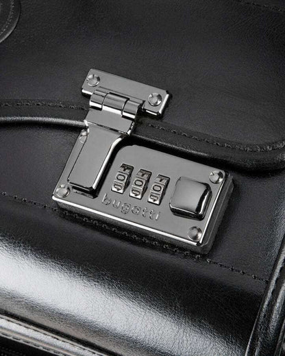 Bugatti Leather Warren Business Case on Wheels - Stiles Supply Co.