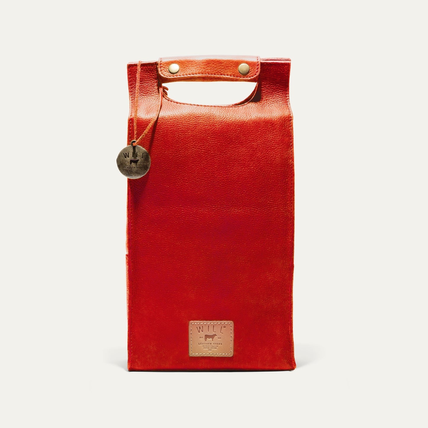 Will Leather Goods Double Leather Wine Case
