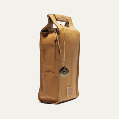 Will Leather Goods Double Leather Wine Case
