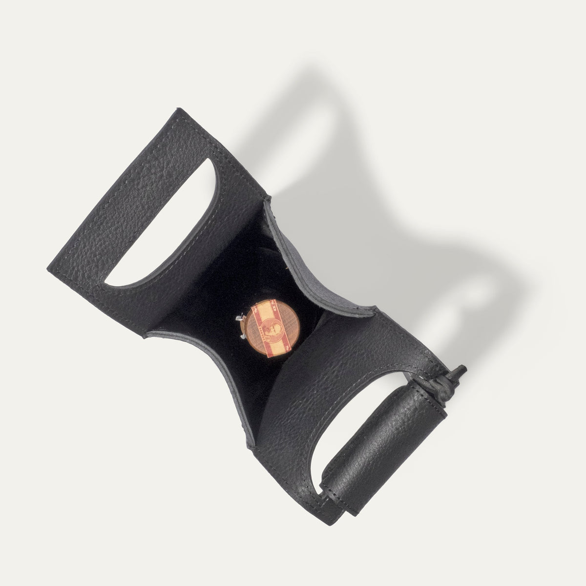 Will Leather Goods Single Leather Wine Case