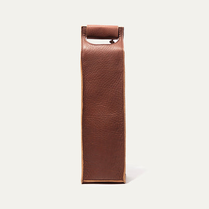 Will Leather Goods Single Leather Wine Case