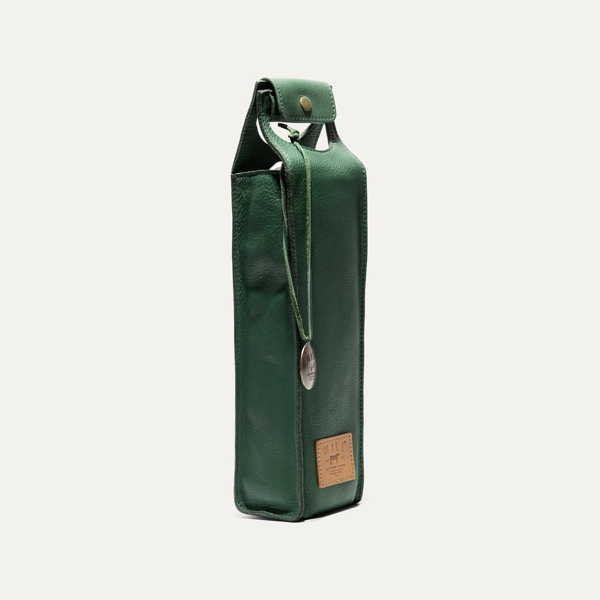 Will Leather Goods Single Leather Wine Case