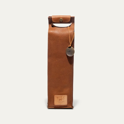 Will Leather Goods Single Leather Wine Case