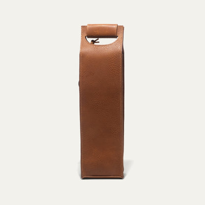 Will Leather Goods Single Leather Wine Case