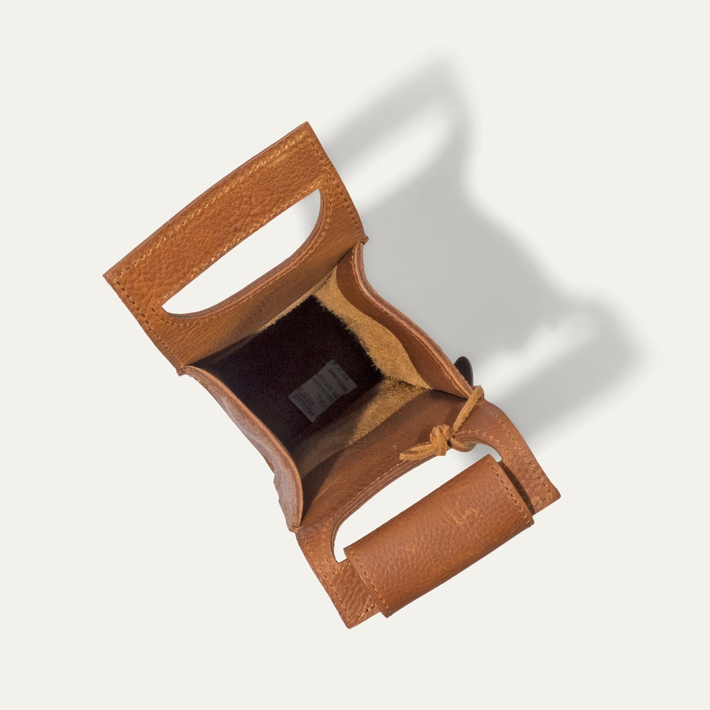 Will Leather Goods Single Leather Wine Case