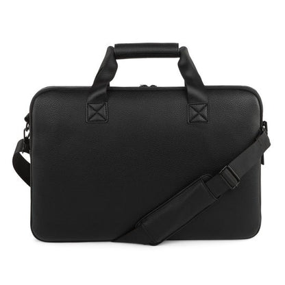Bugatti Central Briefcase | Professional Vegan Leather Work bag - Stiles Supply Co.
