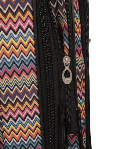 American Flyer Gold Coast 5-Piece Spinner Luggage Set