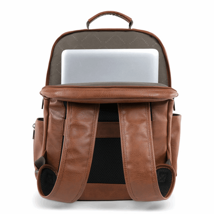 Bugatti Valentino Vegan Leather Backpack with RFID Protection - Stiles Supply Co.