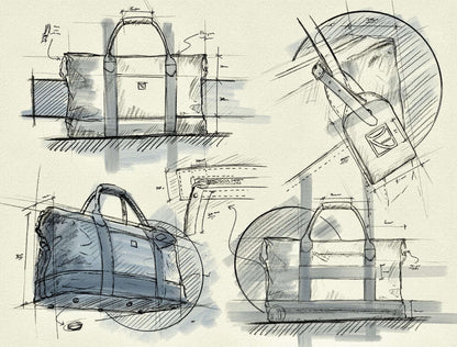 Romfre Waxed Canvas Kona Duffel - Stiles Supply Co.