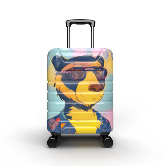 Stiles Supply Co. X Bugatti Bear-Hol Carry On Luggage