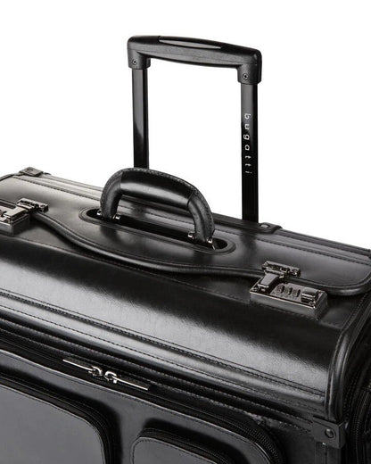 Bugatti Leather Warren Business Case on Wheels - Stiles Supply Co.