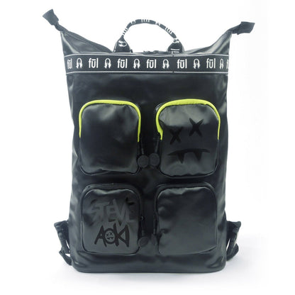 Steve Aoki FŪL Fang Black Convertible Tote Backpack - Stiles Supply Co.