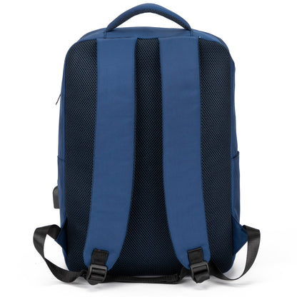 IZOD ALCI Slim Durable Laptop Backpack USB Charging Port - Stiles Supply Co.