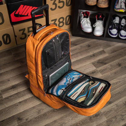 Sole Premise Brown Leather Carry-on Set