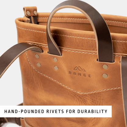 Range Leather Baker Backpack