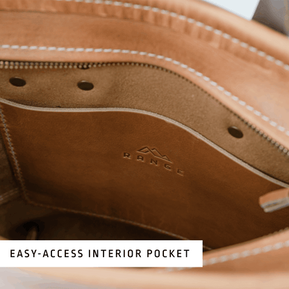 Range Leather Baker Backpack