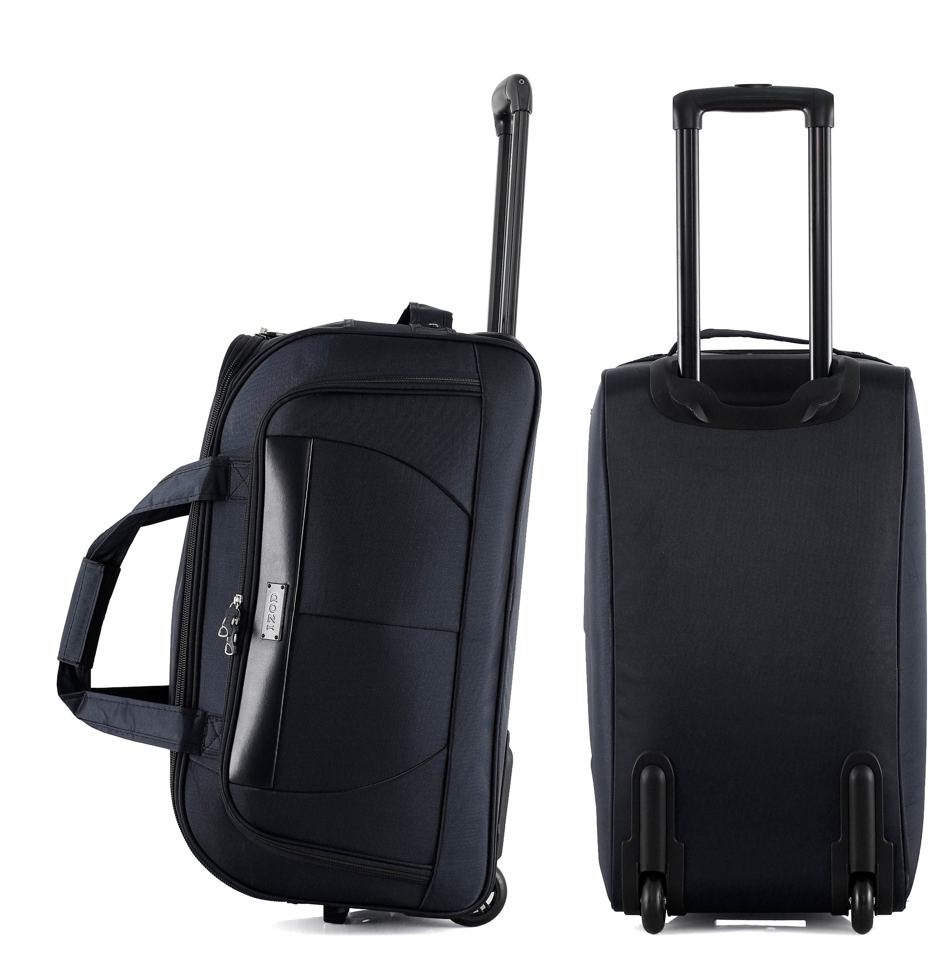 IZOD Carol 32" Lightweight Soft Shell Rolling Duffel Bag with Wheels and Telescopic Handle – Travel-Ready Luggage Duffel