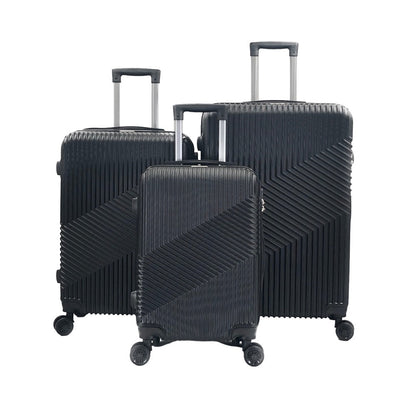 Mirage Aida Hard shell Lightweight 3 Piece Luggage Set - Stiles Supply Co.
