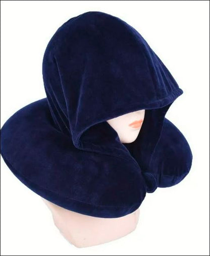 Mirage Twinkie 2 in 1 Travel Neck Pillow and Velvet Hoodie with Rest Neck Support - Stiles Supply Co.