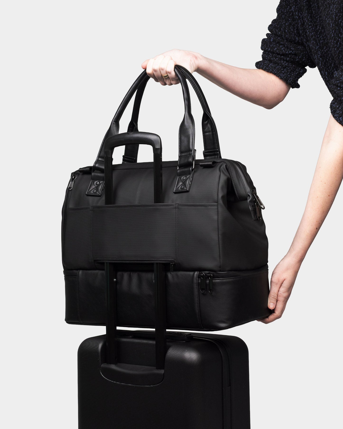 Portland Gear Cascade Weekender Compact lifestyle in Black