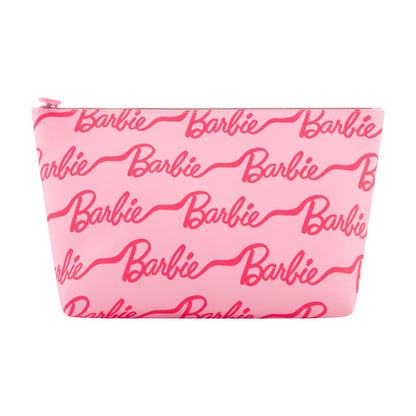 Barbie™ All-Over Logo Cosmetic Bag - Stiles Supply Co.