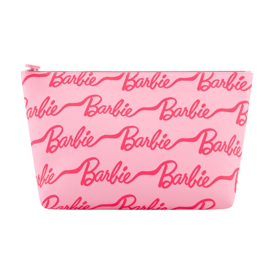 Barbie™ All-Over Logo Cosmetic Bag - Stiles Supply Co.