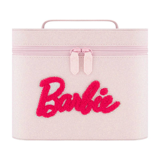 Barbie Pink Cosmetic Case with Mirror - Stiles Supply Co.