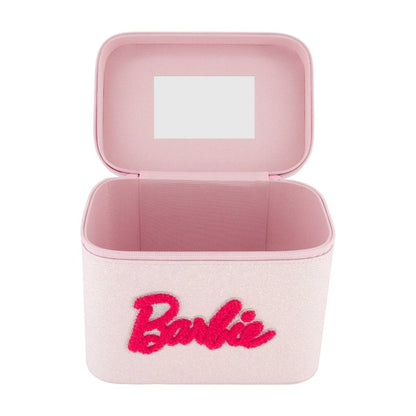 Barbie Pink Cosmetic Case with Mirror - Stiles Supply Co.