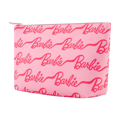 Barbie™ All-Over Logo Cosmetic Bag - Stiles Supply Co.