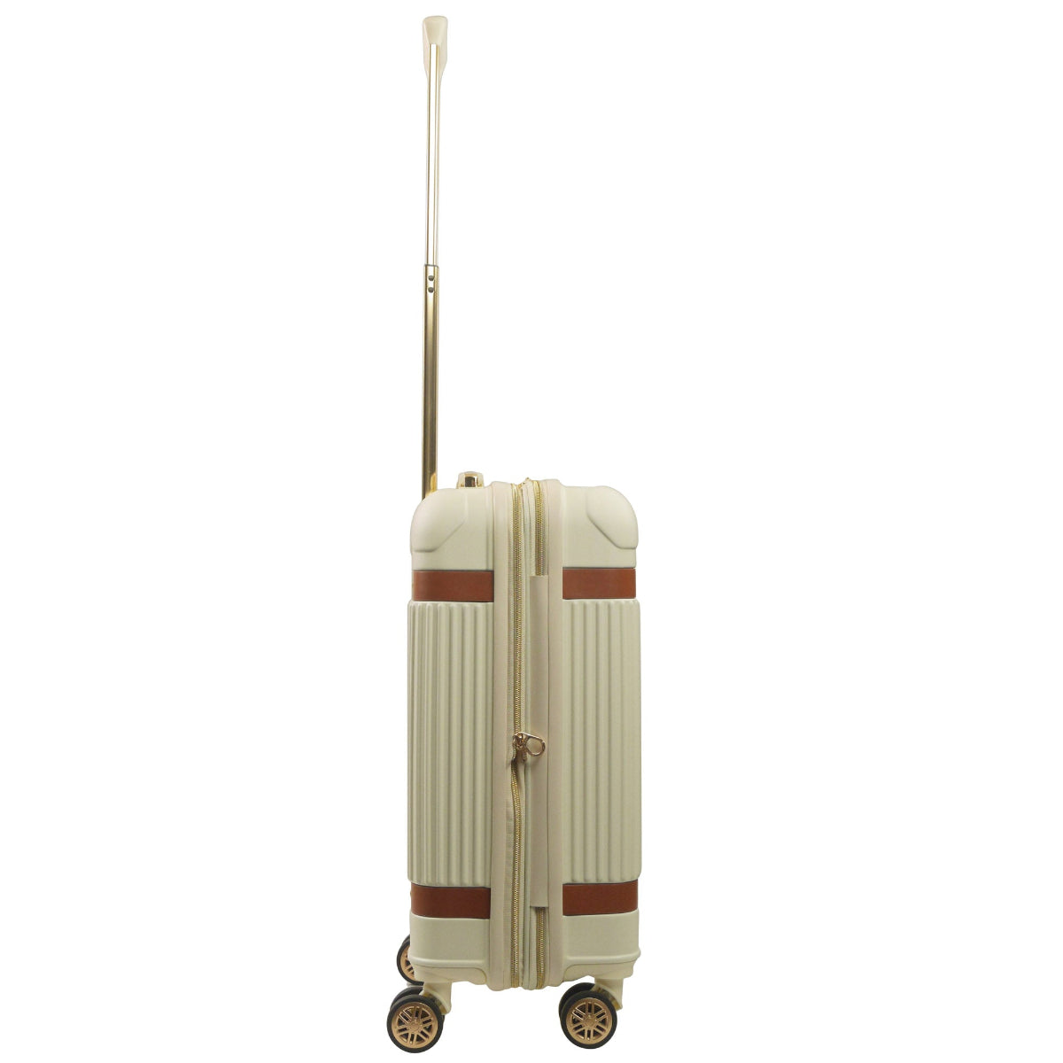 Tommy Bahama 22.5" Beige Hardside Spinner with Stripes - Stiles Supply Co.