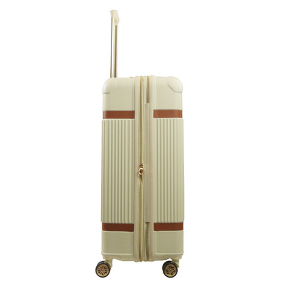 Tommy Bahama 30.5" Beige Hardside Spinner with Stripes - Stiles Supply Co.