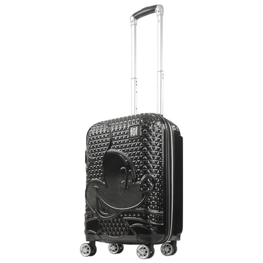 Mickey Mouse Rolling Luggage FŪL Disney Luggage 22.5" Black - Stiles Supply Co.